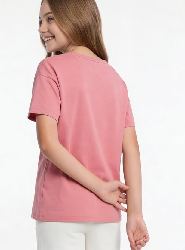 Girls Garfield Printed T-shirt