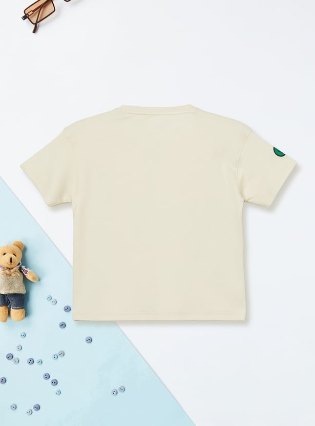 Boys Hulk Print T-shirt