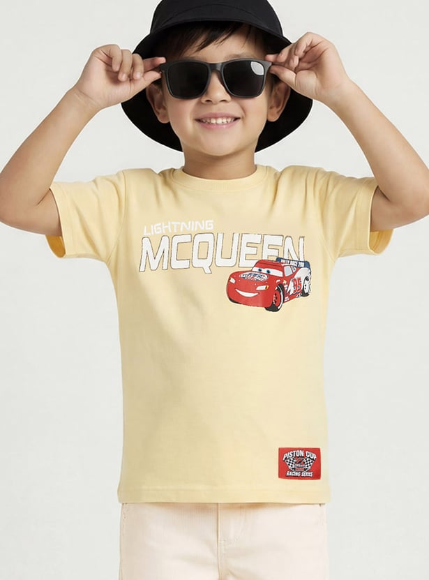 Buy Boys Lightning McQueen T-shirt Online at just Rs. 399.0