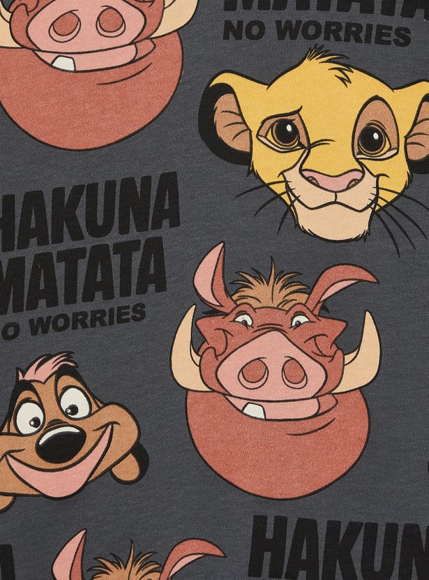 Boys The Lion King Graphic Print T-shirt
