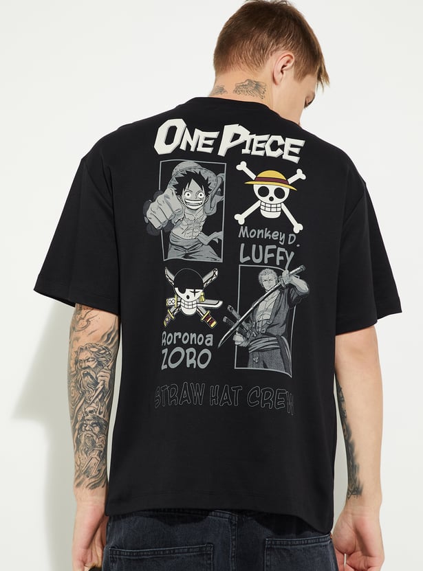 URB_N Men Oversized One Piece Printed T-shirt