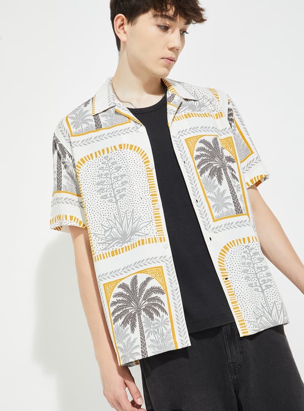 URB_N Men Printed Resort Shirt