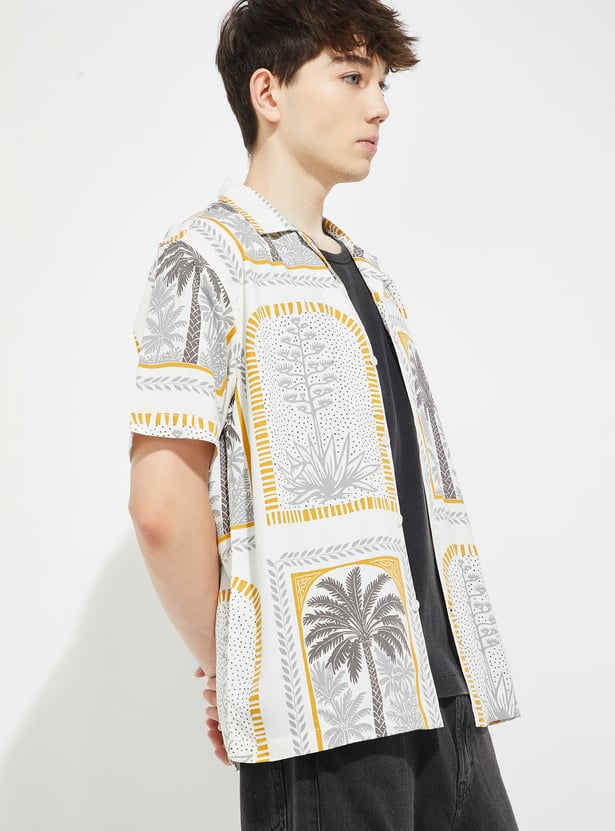 URB_N Men Printed Resort Shirt