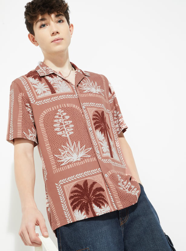 URB_N Men Printed Resort Shirt