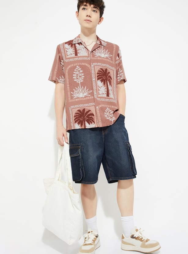 URB_N Men Printed Resort Shirt