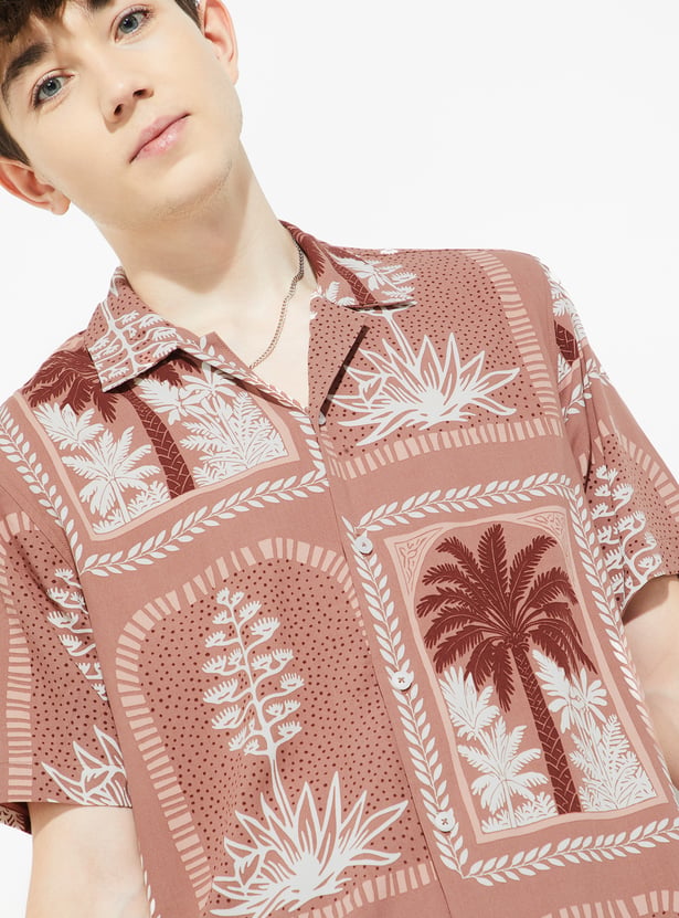 URB_N Men Printed Resort Shirt