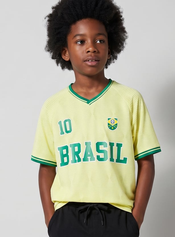 Boys Printed Sports T-shirt