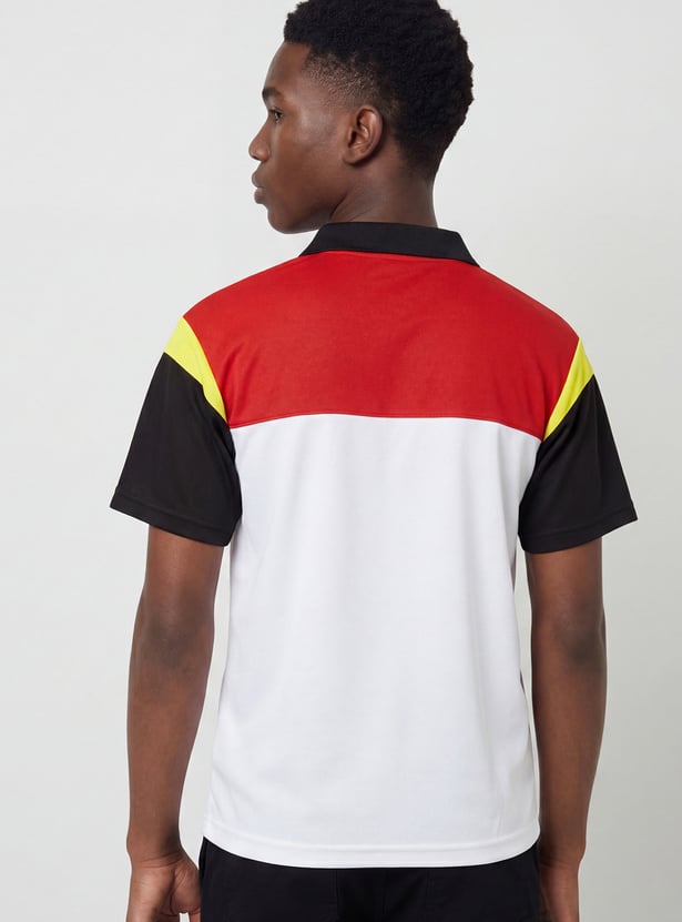 Boys Printed Polo T-shirt