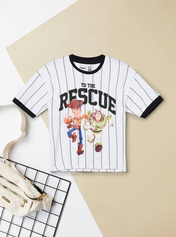 Boys Toy Story Printed T-shirt