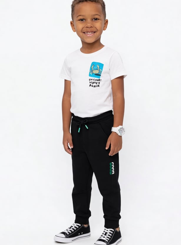Boys Solid Joggers