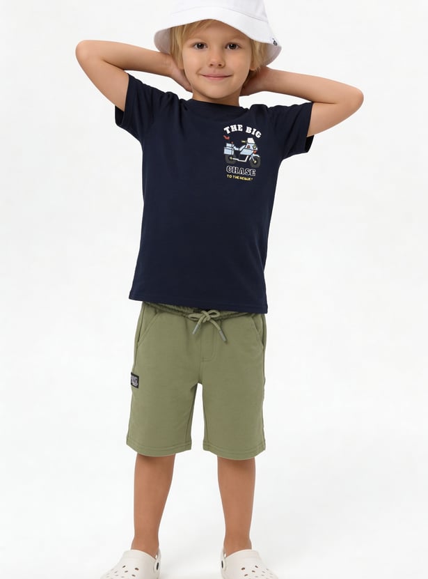 Boys Solid Shorts