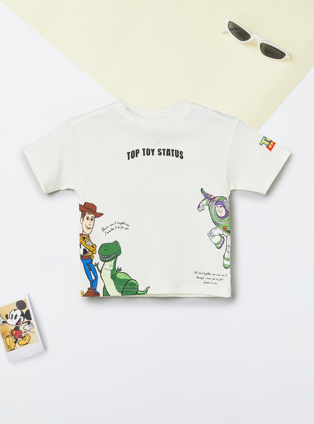 Boys Toy Story Printed T-shirt