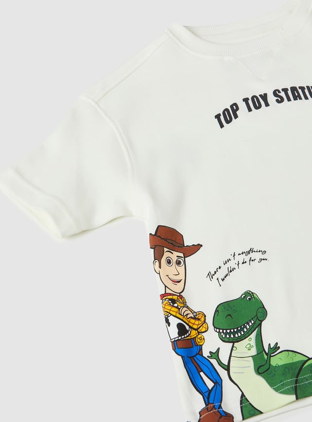 Boys Toy Story Printed T-shirt