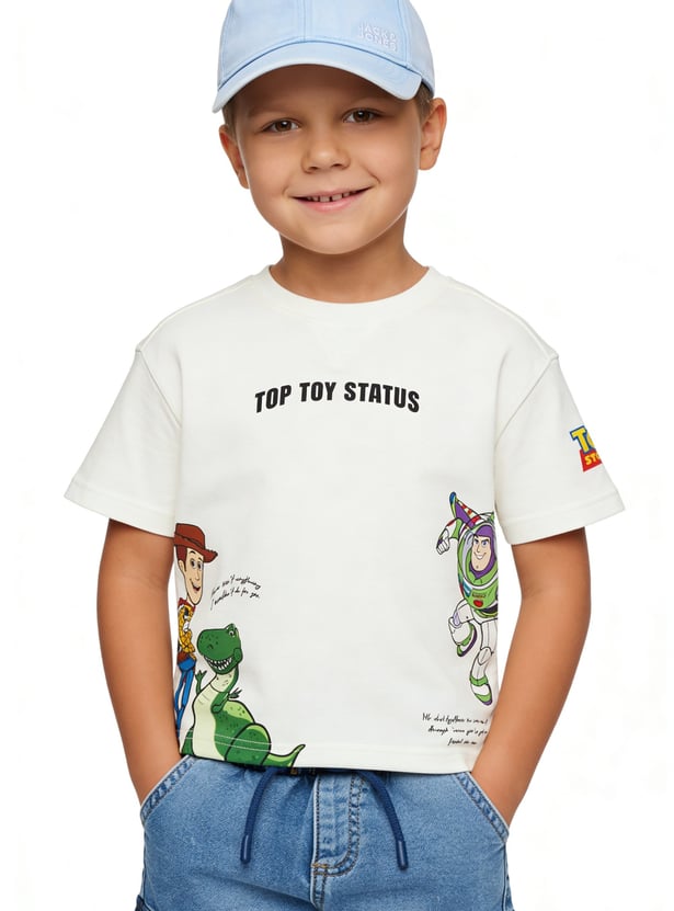 Boys Toy Story Printed T-shirt