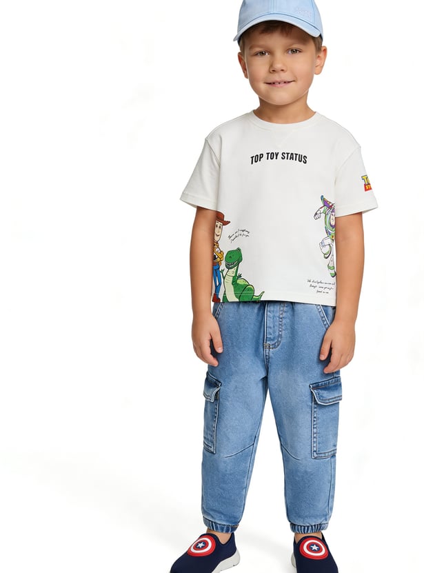 Boys Toy Story Printed T-shirt