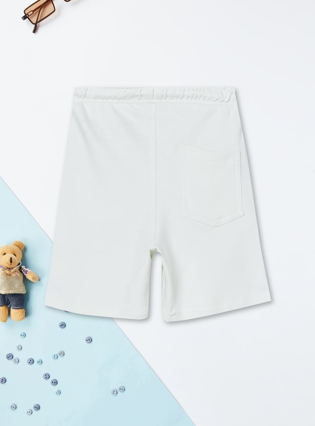 Boys Buzz Lightyear Printed Shorts Set