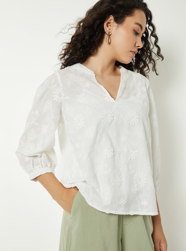 Women Embroidered Blouse