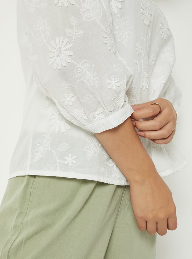 Women Embroidered Blouse