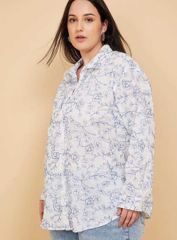 Women Embroidered Shirt