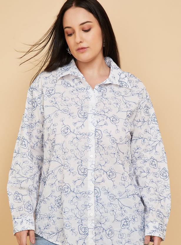 Women Embroidered Shirt