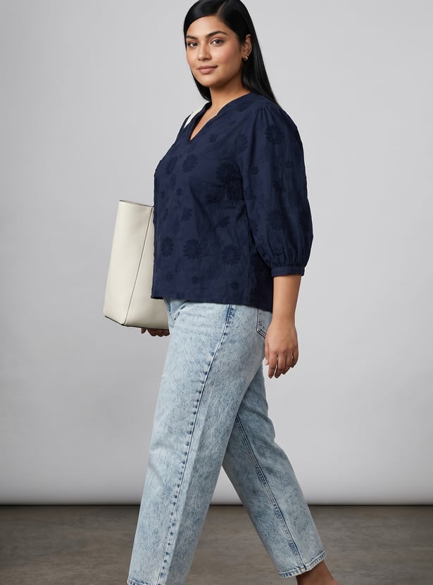 Women Embroidered Blouse