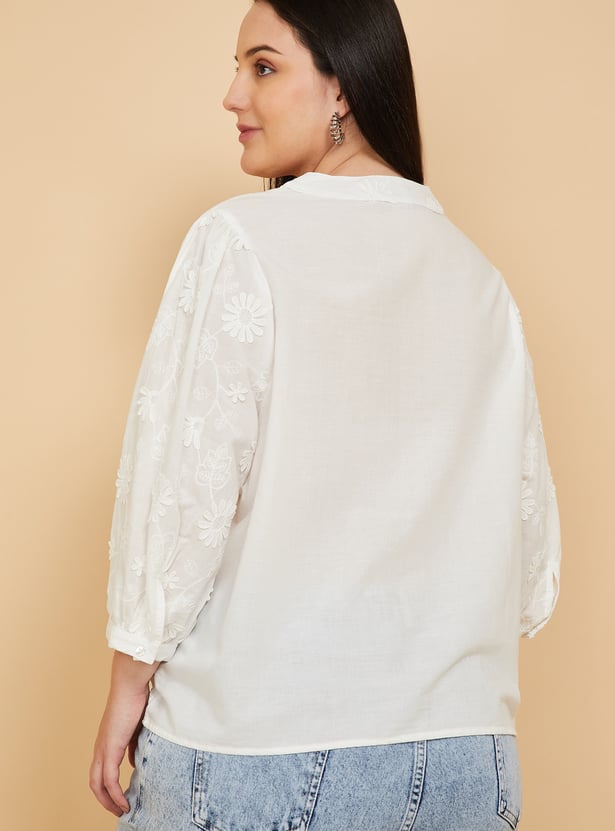 Women Embroidered Blouse
