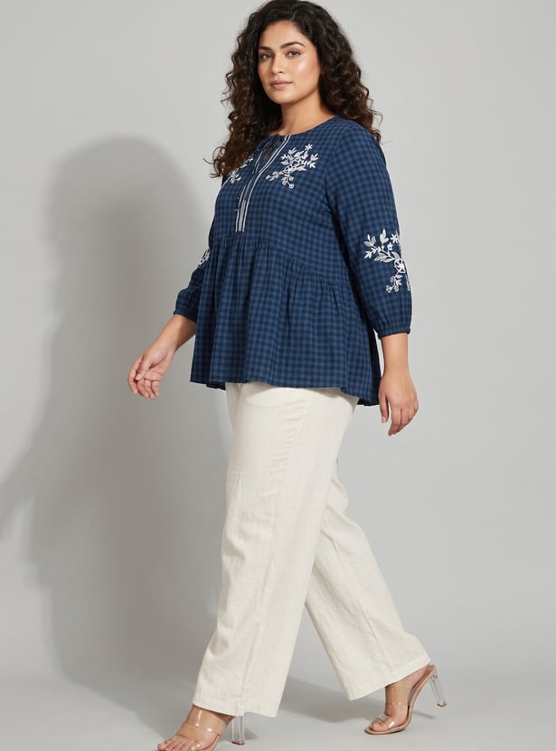 Women Embroidered Top