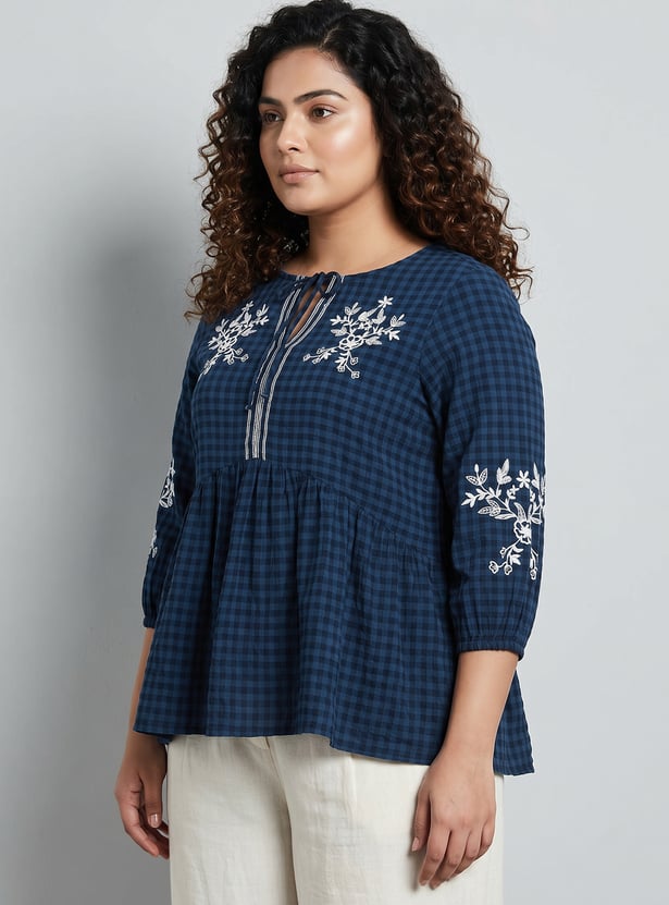 Women Embroidered Top