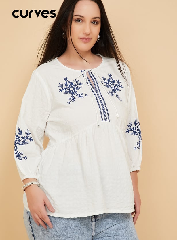 Women Embroidered Top