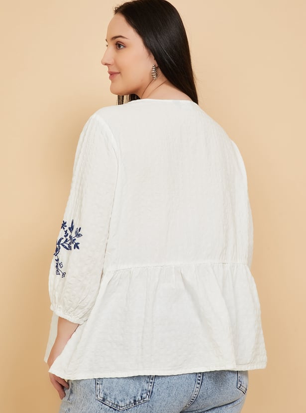 Women Embroidered Top