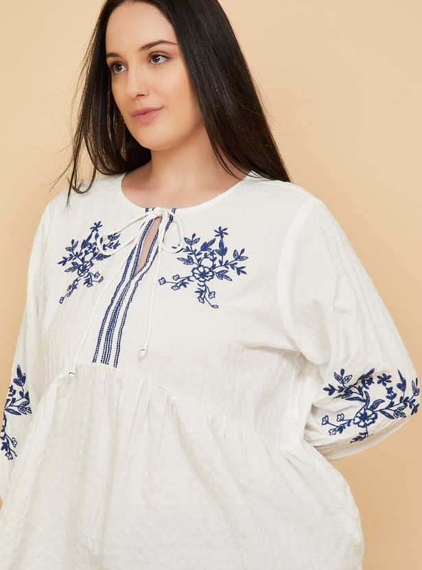 Women Embroidered Top
