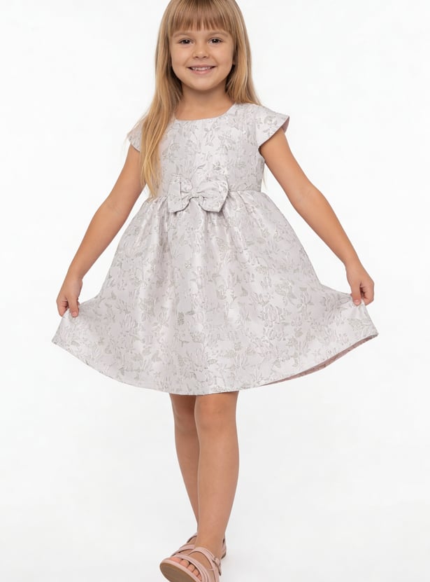 Girls Jacquard Dress