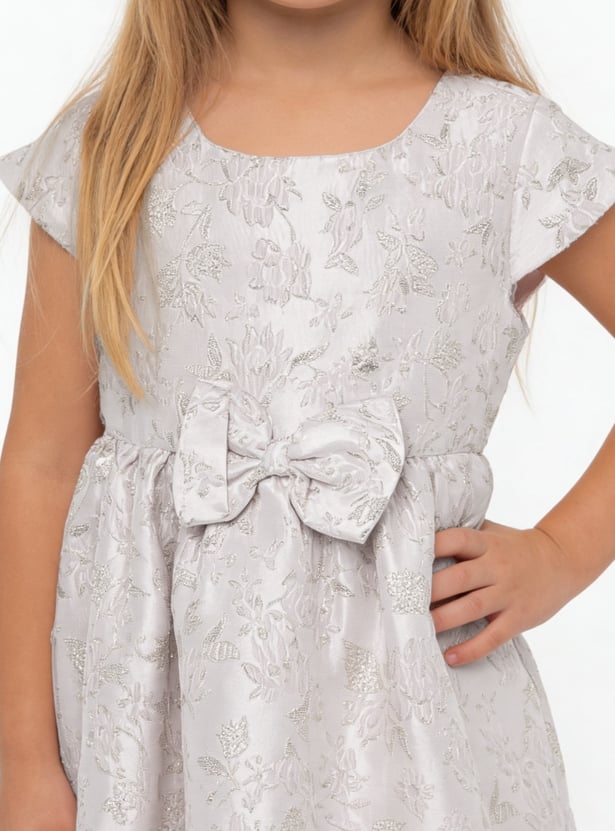 Girls Jacquard Dress
