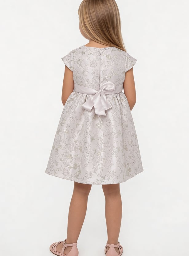 Girls Jacquard Dress