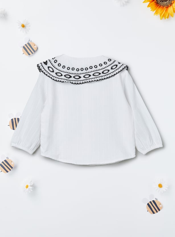 Girls Embroidered Top
