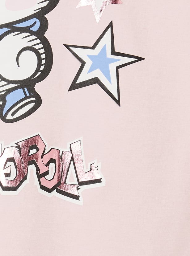 Girls Cinnamoroll Printed Shorts Set