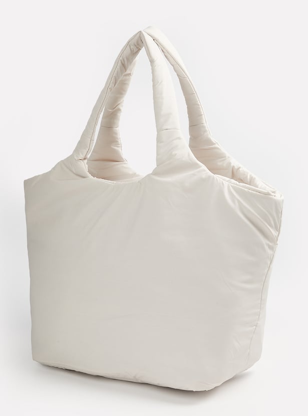 Women Solid Tote Bag