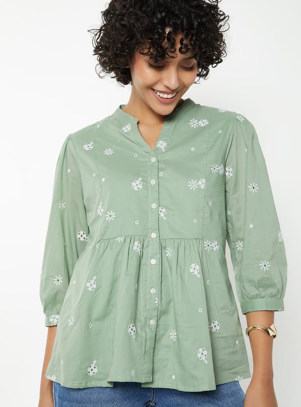 Women Embroidered Tunic