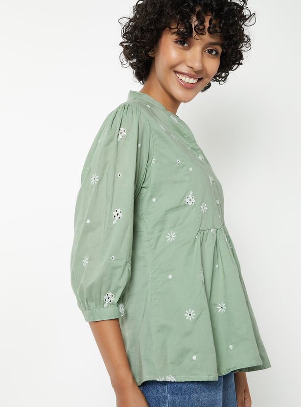 Women Embroidered Tunic