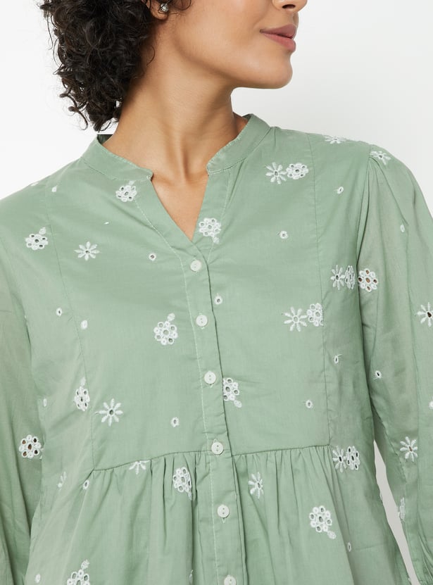 Women Embroidered Tunic