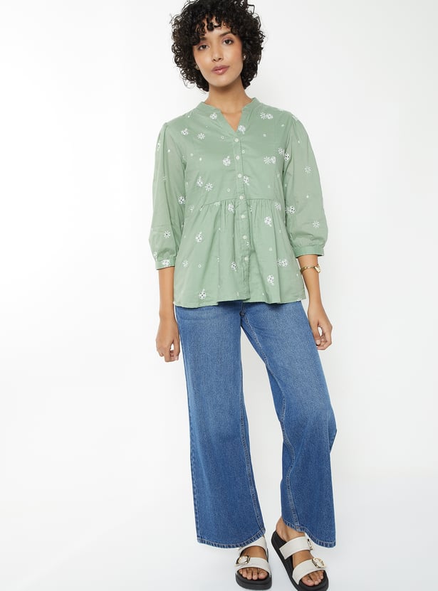Women Embroidered Tunic
