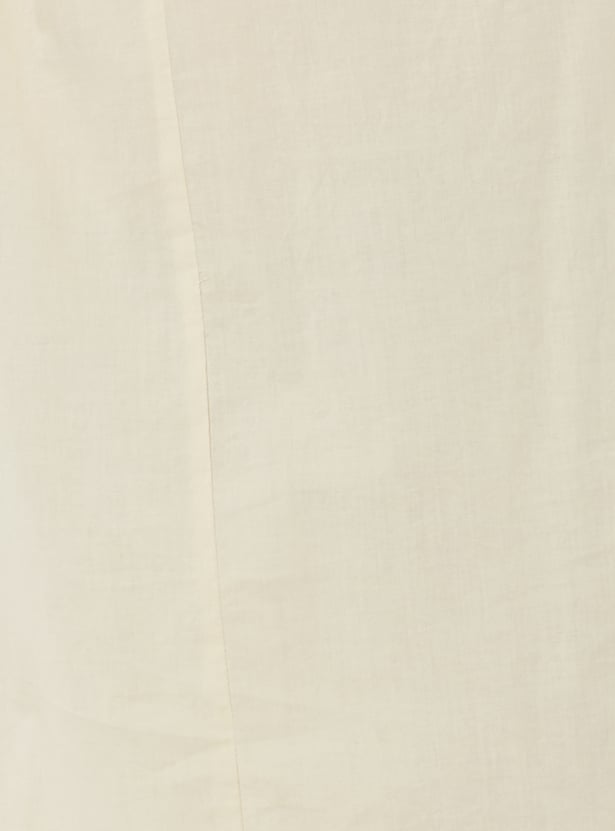 Women Schiffli Shirt Dress