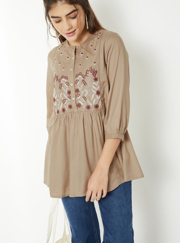 Women Embroidered Tunic