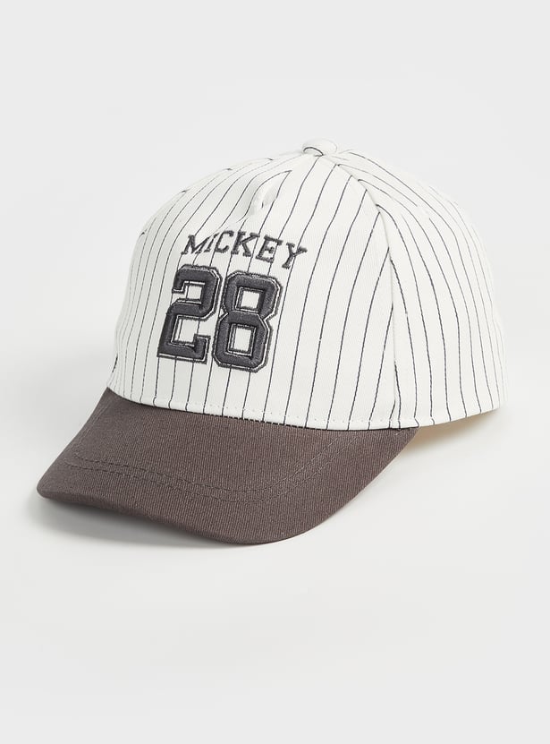Kids Mickey Embroidered Baseball Cap