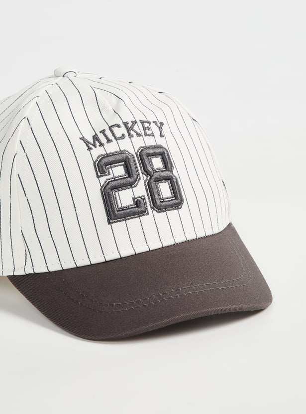 Kids Mickey Embroidered Baseball Cap