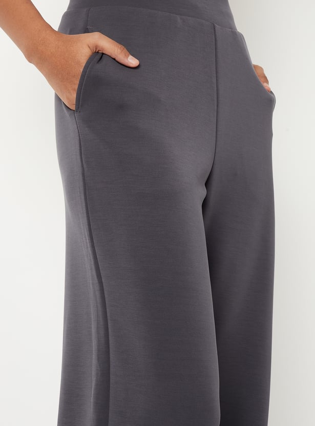 Women Solid Sports Track Pants