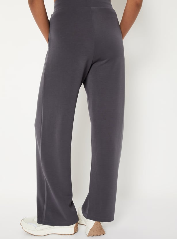 Women Solid Sports Track Pants