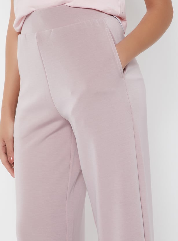 Women Solid Sports Track Pants