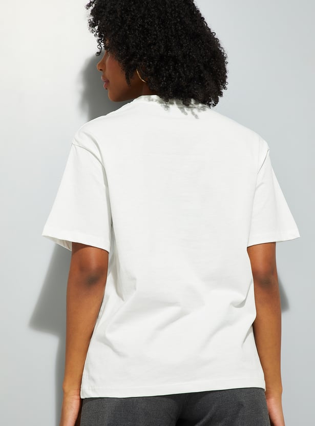 URB_N Women Graphic Print T-shirt