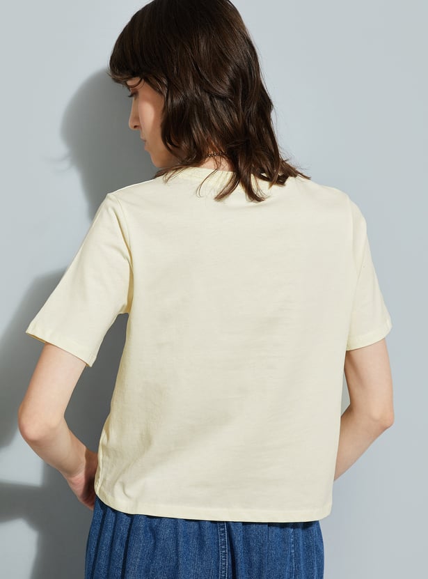 URB_N Women Applique T-shirt